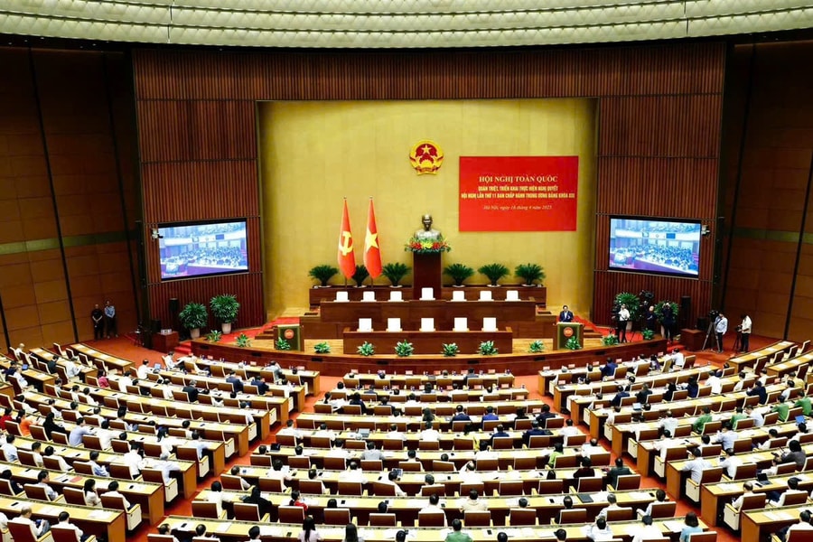 TRỰC TIẾP: Hội nghị toàn quốc nghiên cứu, học tập, quán triệt và triển khai thực hiện Nghị quyết Đại hội XIV của Đảng