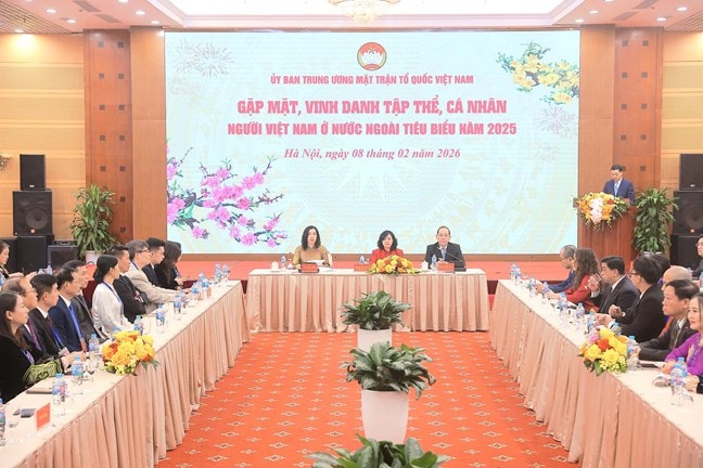 Chủ tịch MTTQ Việt Nam Bùi Thị Minh Hoài: Phát huy vai trò kiều bào trong kỷ nguyên mới