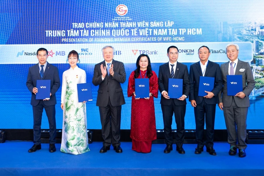 SonKim Group là thành viên sáng lập Trung tâm tài chính Quốc tế