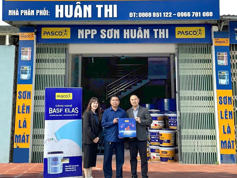 Nhà phân phối Sơn Pasco Huân Thi "Sơn thật - Giá trị thật" giữa thủ phủ công nghiệp Bắc Ninh