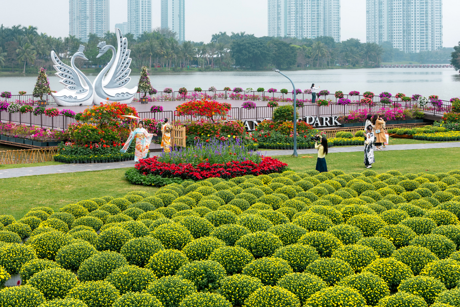 Tết giữa miền xanh tại các đại đô thị của nhà sáng lập Ecopark