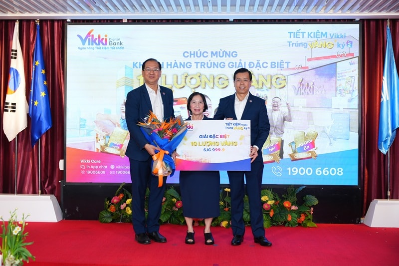 Chủ nhân Vàng ký đã xuất hiện, mùa vàng mới đang bắt đầu cùng Vikki Digital Bank