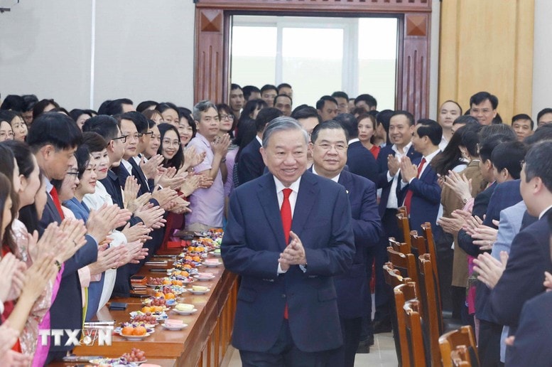 Tổng Bí thư Tô Lâm: Quyết tâm thực hiện thắng lợi các mục tiêu 100 năm của Đảng và Đất nước