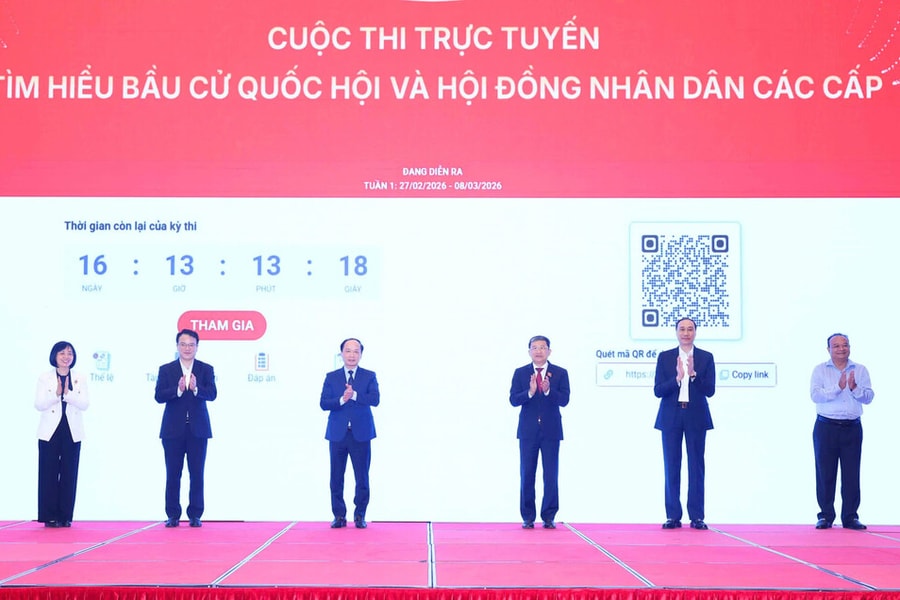 Phát động cuộc thi trực tuyến tìm hiểu bầu cử Quốc hội khóa XVI