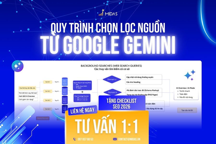 Midas Agency: Tiên phong GEO, giúp Website được trích dẫn trên AI Search