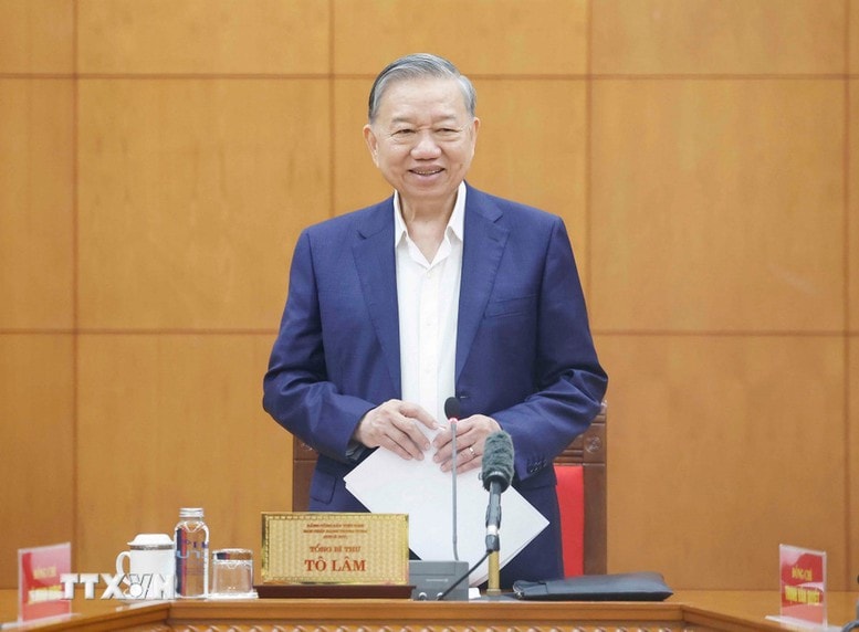 Tổng Bí thư Tô Lâm: Chuẩn hóa “chân dung” cán bộ theo yêu cầu nhiệm vụ mới