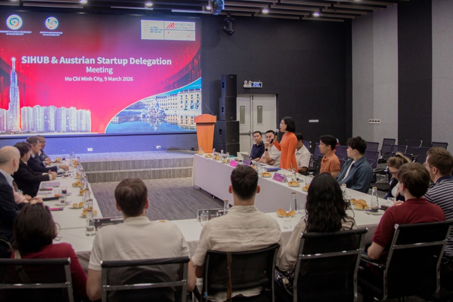 Startup Áo tìm cơ hội hợp tác công nghệ và mở rộng thị trường tại Việt Nam