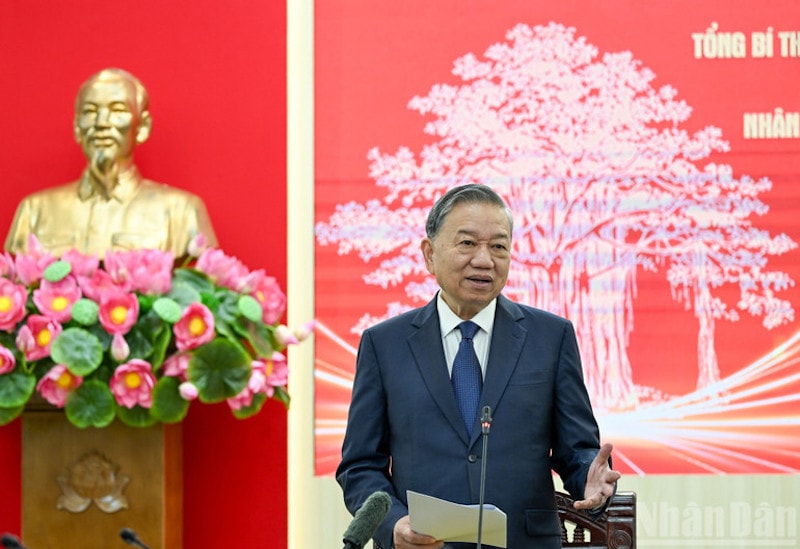 Tổng Bí thư Tô Lâm: Báo Nhân Dân phải là trung tâm tư tưởng, chính luận, định hướng nhận thức xã hội