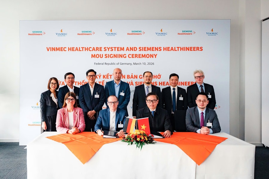 Siemens Healthineers và Vinmec hợp tác thúc đẩy đổi mới công nghệ y tế tại Việt Nam