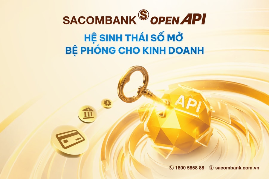 Sacombank mở rộng hệ sinh thái đối tác thông qua ngân hàng mở