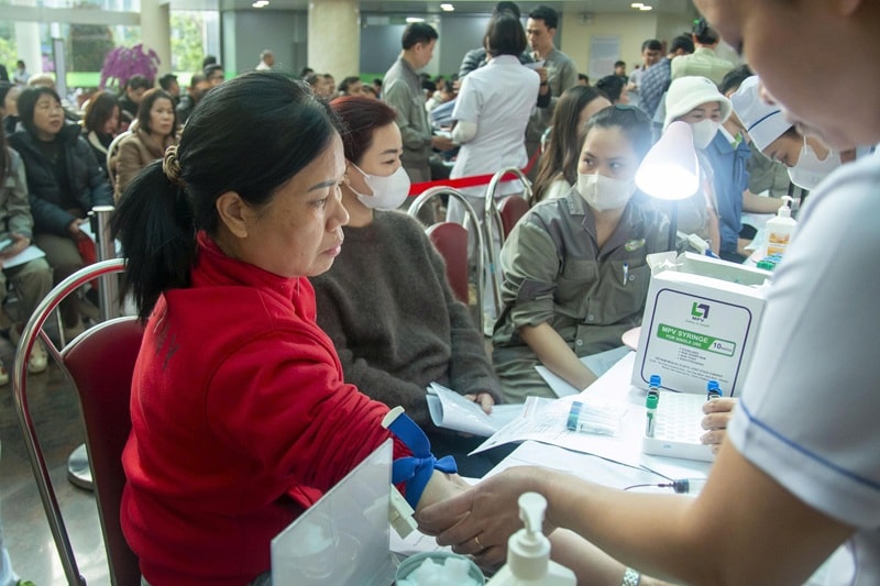 Chăm lo sức khỏe người lao động, ưu tiên hàng đầu của Nhựa Tiền Phong