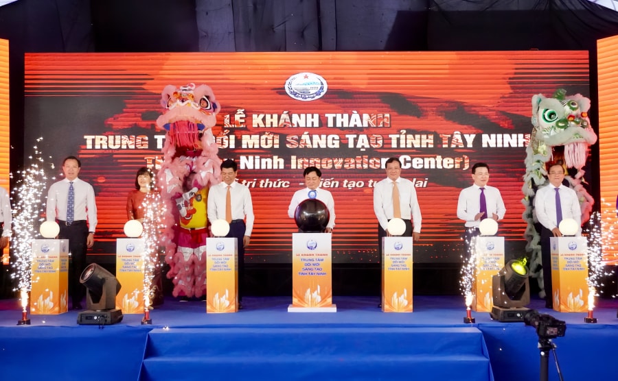 Tây Ninh khánh thành Trung tâm Đổi mới sáng tạo