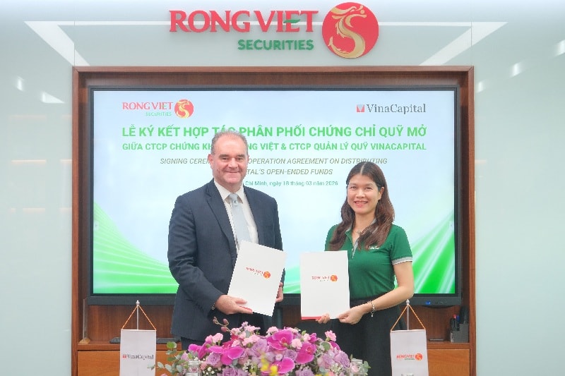 VinaCapital hợp tác Chứng khoán Rồng Việt phân phối chứng chỉ quỹ