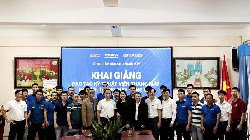 Khai giảng lớp đào tạo bảo trì thang máy nâng cao