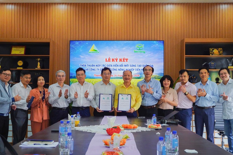 Tiến Nông đón tiếp Viện Đổi mới Sáng tạo Quốc gia – Kết nối khoa học, mở đường chuyển đổi xanh trong nông nghiệp