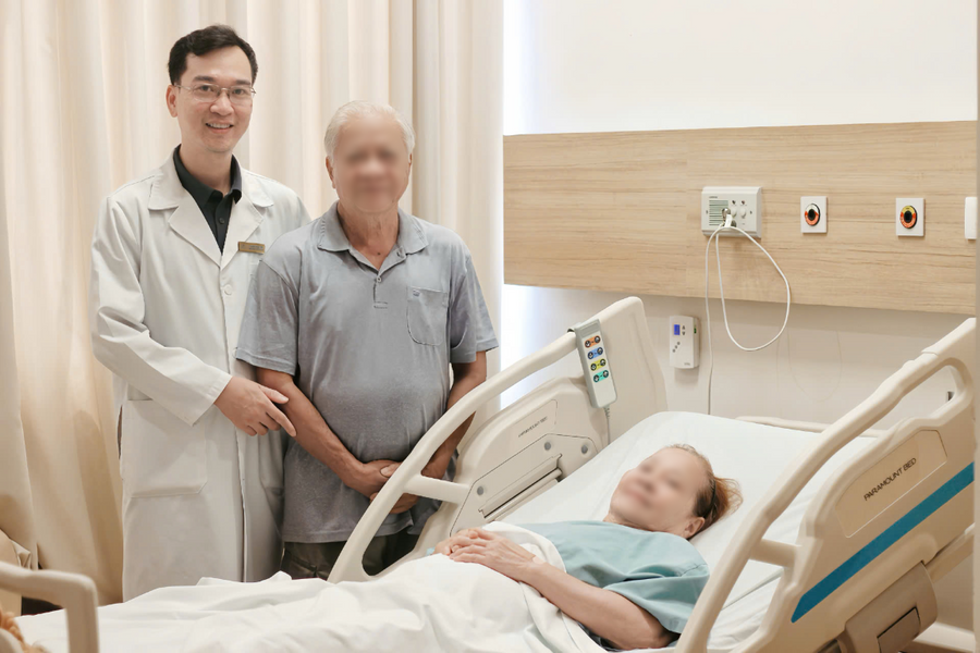 Phẫu thuật nội soi giúp người phụ nữ 73 tuổi trút bỏ mặc cảm 20 năm vì sa sinh dục