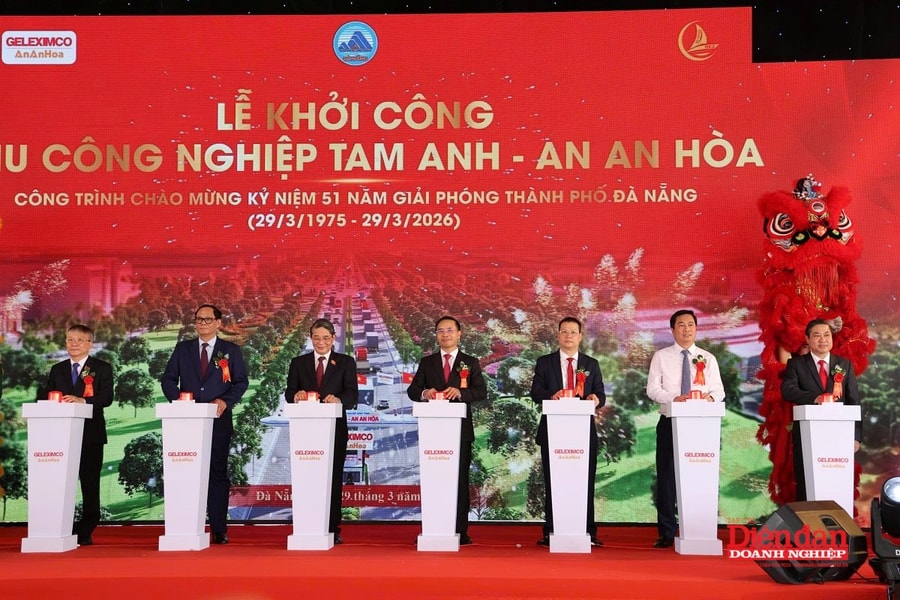 Khởi công khu công nghiệp An An Hoà 4.152 tỷ đồng tại Đà Nẵng