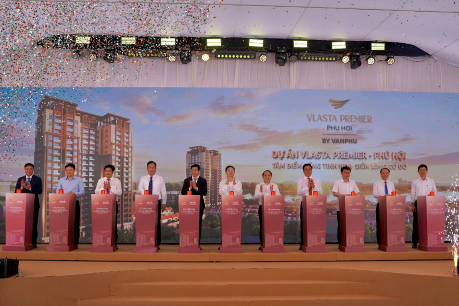 Văn Phú khởi công dự án Vlasta Premier - Phú Hội: Kiến tạo chuẩn sống tinh hoa