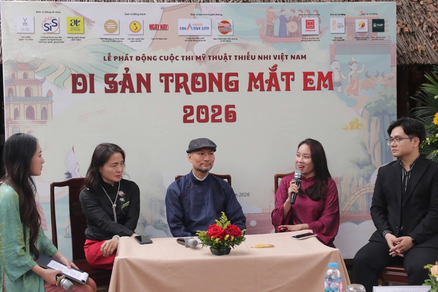 “Di sản trong mắt em”: Khi trẻ em trở thành người kể chuyện mới của di sản Việt