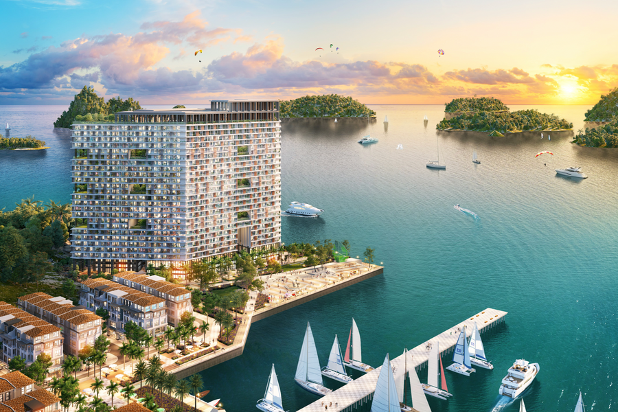 Thành phố Vịnh trung tâm Xanh Island ra mắt tòa căn hộ Thanh Long tầm nhìn tuyệt phẩm