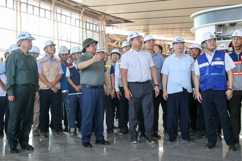 Tăng tốc thi công, k hai thác thương mại sân bay Long Thành vào cuối năm 2026