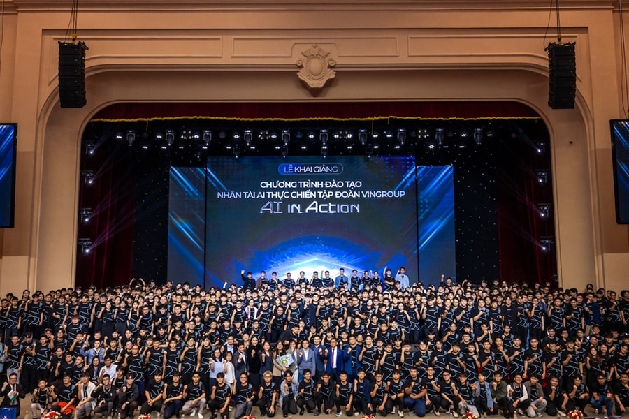 Vingroup khai giảng khóa đầu tiên chương trình đào tạo 20.000 nhân tài AI thực chiến