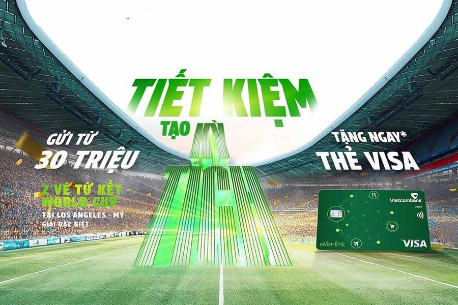 Mừng sinh nhật 63 năm, Vietcombank tưng bừng triển khai ưu đãi “Tiết kiệm tạo kỳ tích”