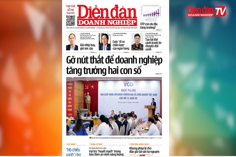 ĐIỂM BÁO NGÀY 3/4: Gỡ nút thắt để doanh nghiệp tăng trưởng hai con số