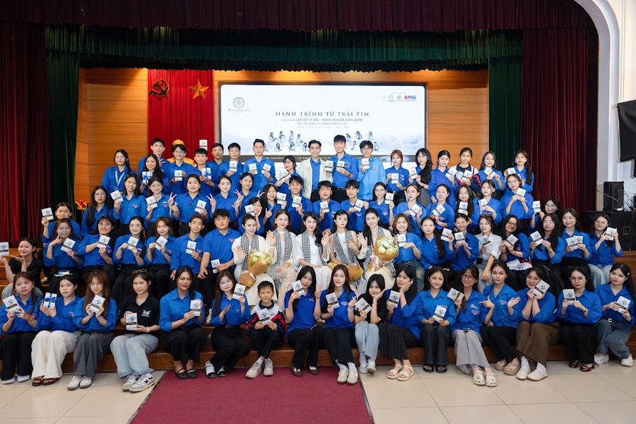 Hành trình Từ Trái Tim lan tỏa khát vọng lập chí, khởi nghiệp kiến quốc đến sinh viên Thủ đô