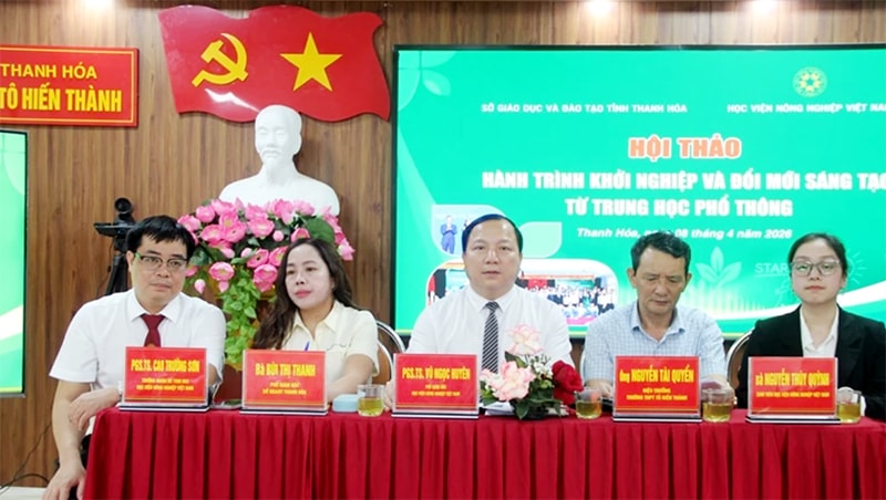 Thanh Hóa: khơi dậy tư duy sáng tạo, khả năng thích ứng và khát vọng khởi nghiệp