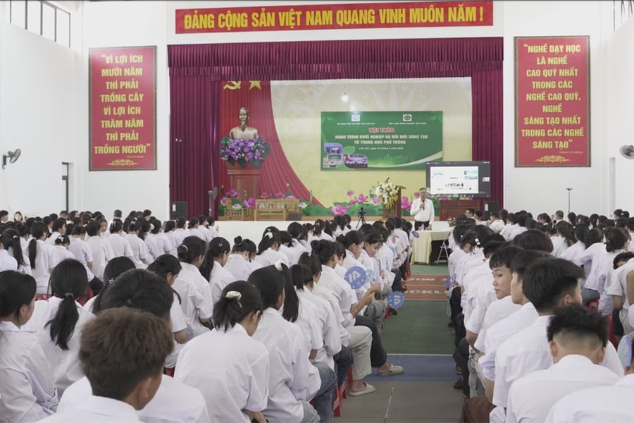 Lào Cai: khơi dậy tư duy khởi nghiệp và chủ động định hướng tương lai cho học sinh