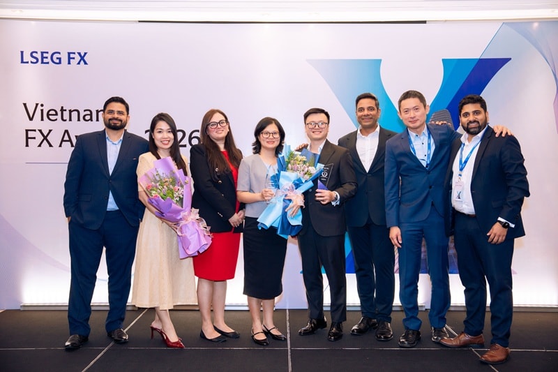 Eximbank được LSEG trao giải cao nhất “Best Market Maker”, khẳng định năng lực trên thị trường ngoại hối