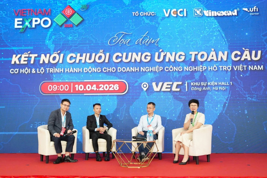 “Mở lối” vào chuỗi cung ứng toàn cầu cho doanh nghiệp hỗ trợ