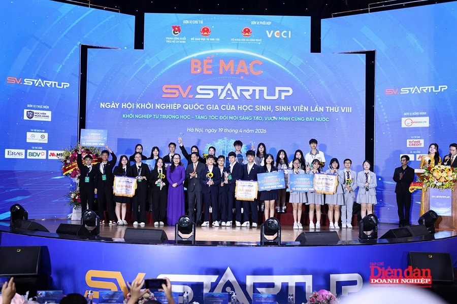 SV_STARTUP 2026: Ý tưởng khởi nghiệp hôm nay là sự trưởng thành doanh nghiệp tương lai
