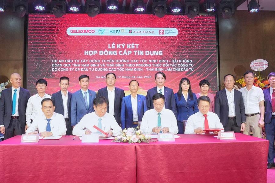 Ký kết hợp đồng tín dụng hơn 8.339 tỷ đồng cho cao tốc Ninh Bình – Hải Phòng