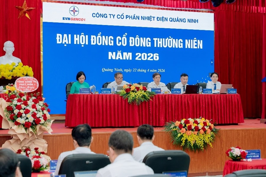 Nhiệt điện Quảng Ninh tổ chức thành công Đại hội đồng cổ đông thường niên năm 2026