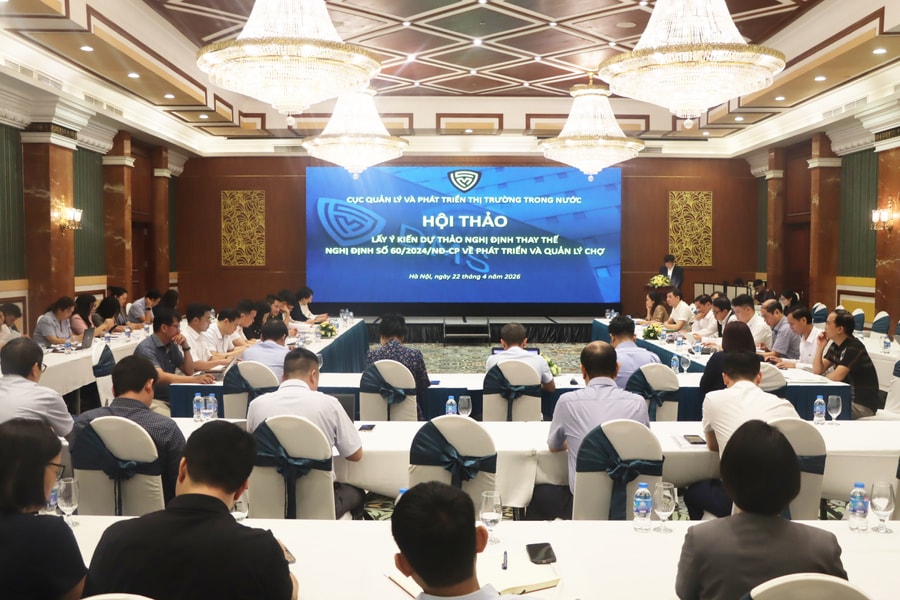 Xây dựng nghị định mới về phát triển chợ: Thúc đẩy hiện đại hóa, giữ gìn giá trị truyền thống