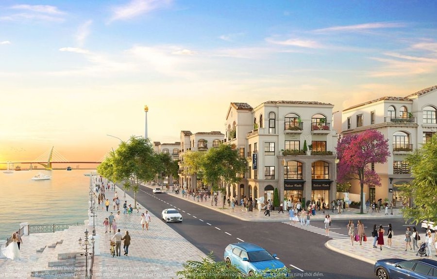 Royal Boulevard: Kiến trúc Ý định hình “mặt tiền thương hiệu” giữa lõi giao thương đô thị đảo Vũ Yên