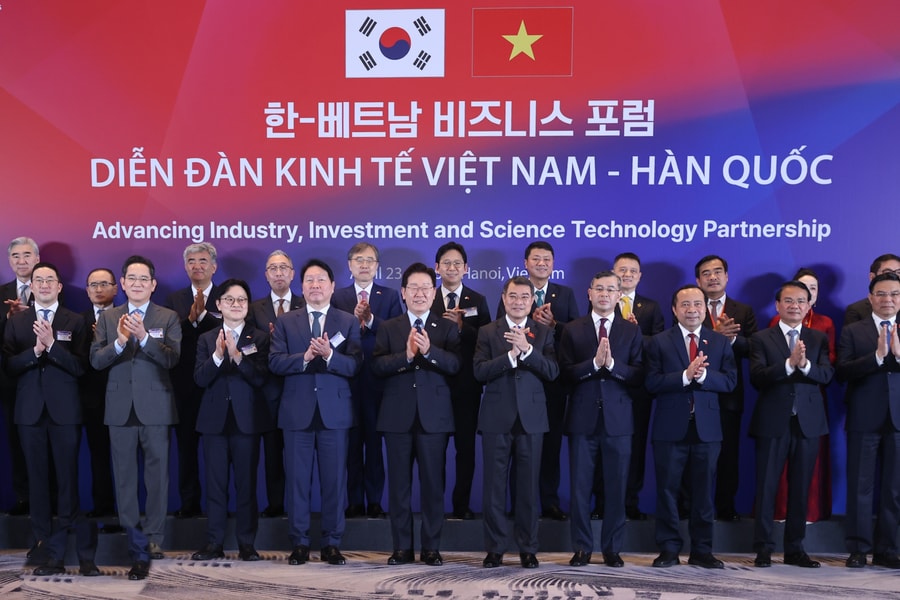 Thủ tướng Lê Minh Hưng: Nâng hợp tác Việt Nam - Hàn Quốc từ đối tác kinh tế - đầu tư sang đối tác cùng kiến tạo tương lai