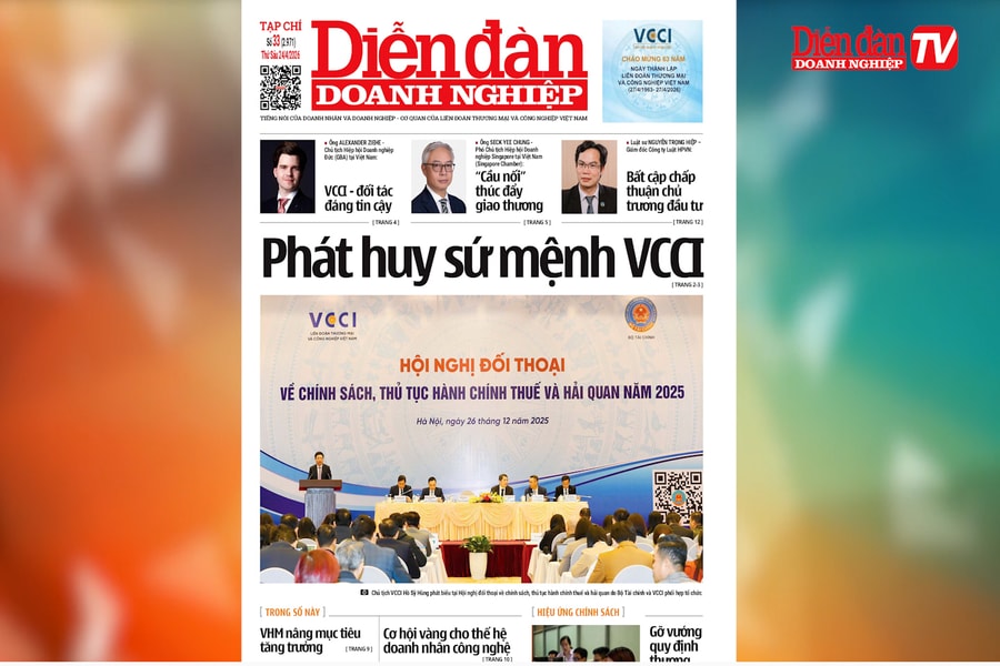 ĐIỂM BÁO NGÀY 24/4: Phát huy sứ mệnh VCCI