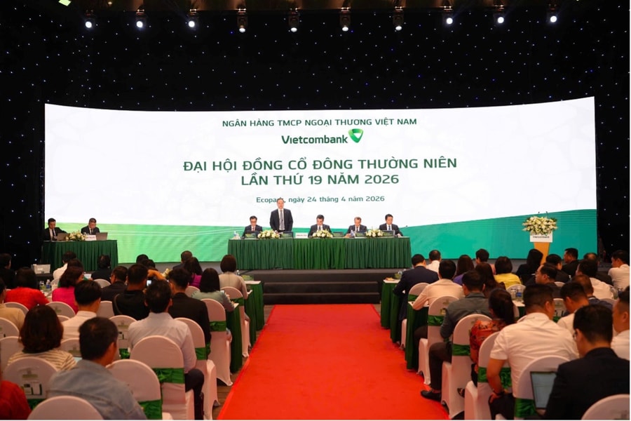 ĐHĐCĐ Vietcombank 2026: Thông qua kế hoạch phát hành hơn 1 tỷ cổ phiếu