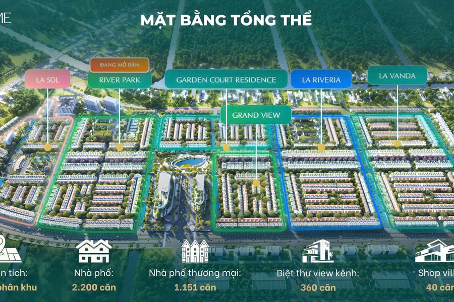 Dự án khu đô thị công nghiệp sinh thái đáng sống đầu tiên tại Khu Tây TP.HCM