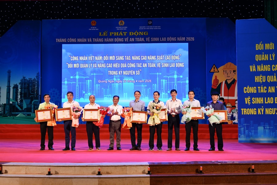 BSR được vinh danh trong công tác an toàn, vệ sinh lao động