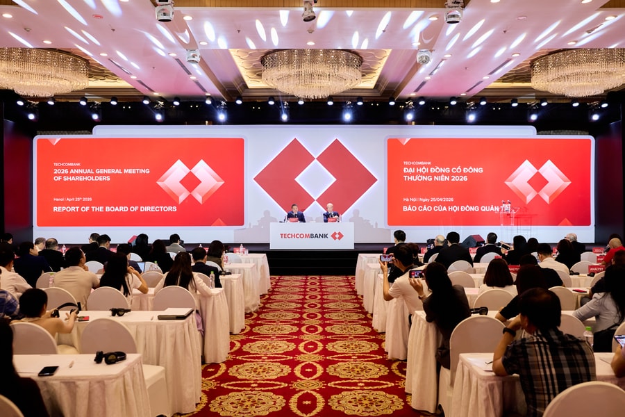 ĐHĐCĐ thường niên 2026: Techcombank tham vọng vươn tầm quốc tế cùng hệ sinh thái tài chính bền vững