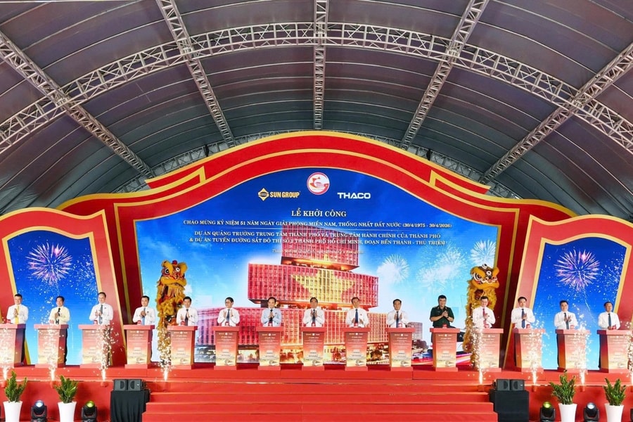 TP.HCM khởi công quảng trường trung tâm và Trung tâm hành chính 29.600 tỷ đồng