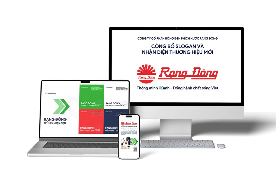Rạng Đông công bố nhận diện thương hiệu mới – định vị chiến lược trở thành doanh nghiệp công nghệ tiên phong