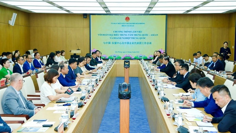 Hải Phòng - Trung Quốc tăng cường hợp tác, đầu tư đa lĩnh vực