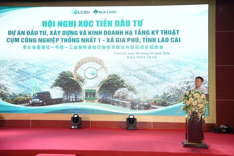 Xúc tiến đầu tư vào Cụm công nghiệp sinh thái đầu tiên tại tỉnh Lào Cai