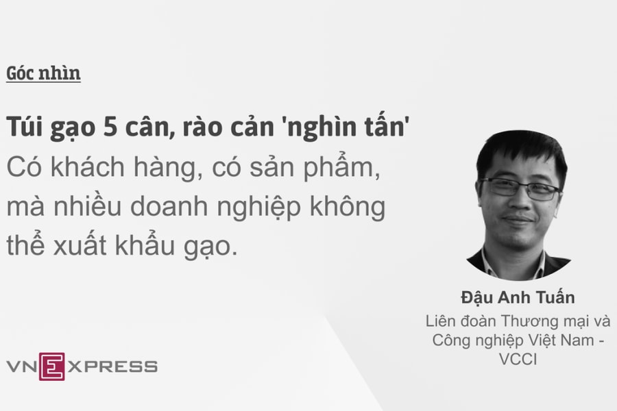 Túi gạo 5 cân, rào cản 'nghìn tấn'