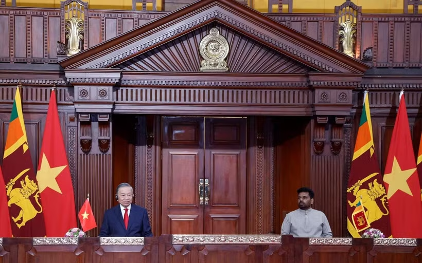 Việt Nam, Sri Lanka nâng cấp quan hệ lên Đối tác Toàn diện